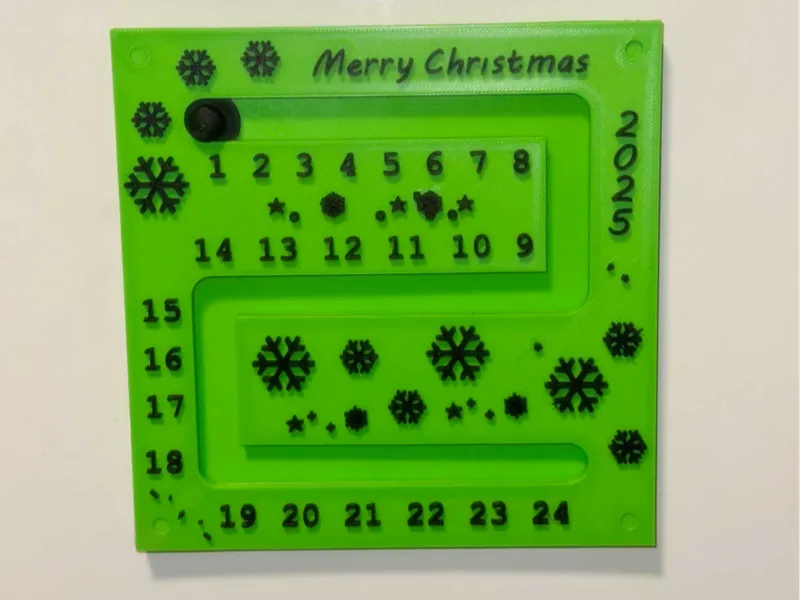 Christmas advent calendar 2025