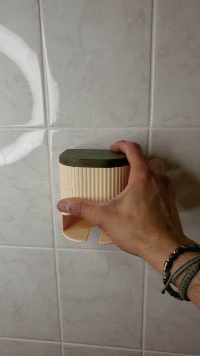 Wall-Mounted Bar Soap Dispenser – 3 Bar Capacity