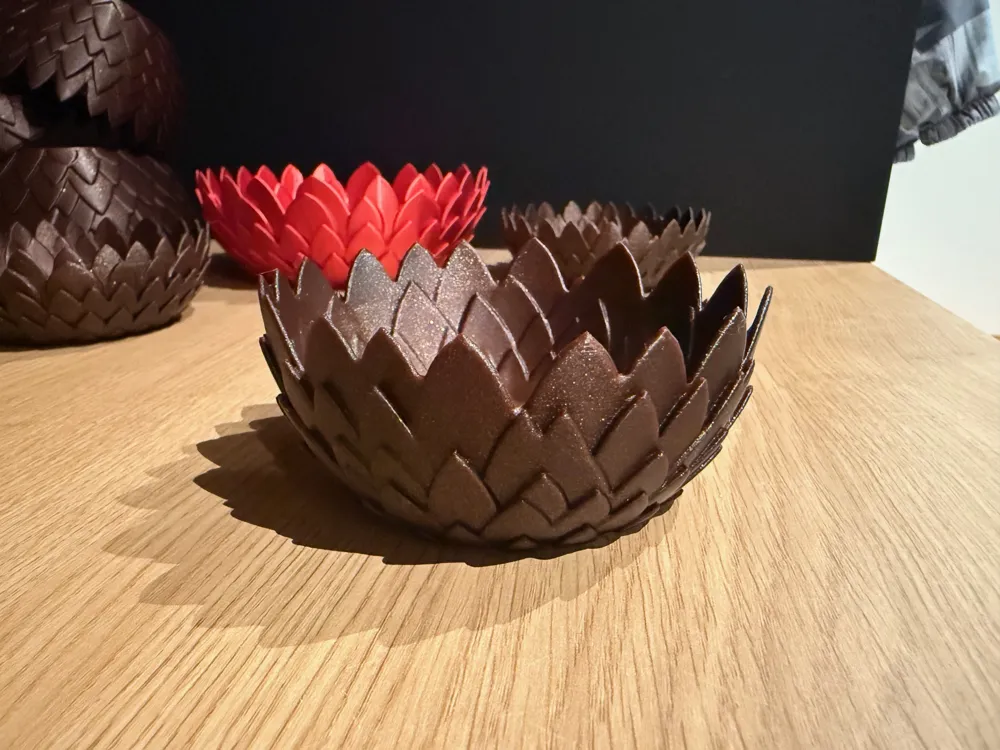 Dragon Egg Bowl - Free 3D Print Model - MakerWorld