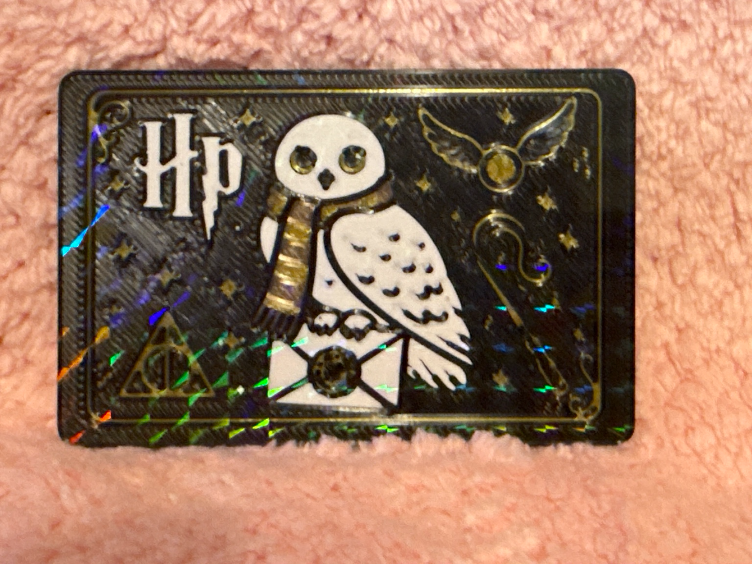 Harry Potter Owl Credit Card Cover Tap and Pay - 1