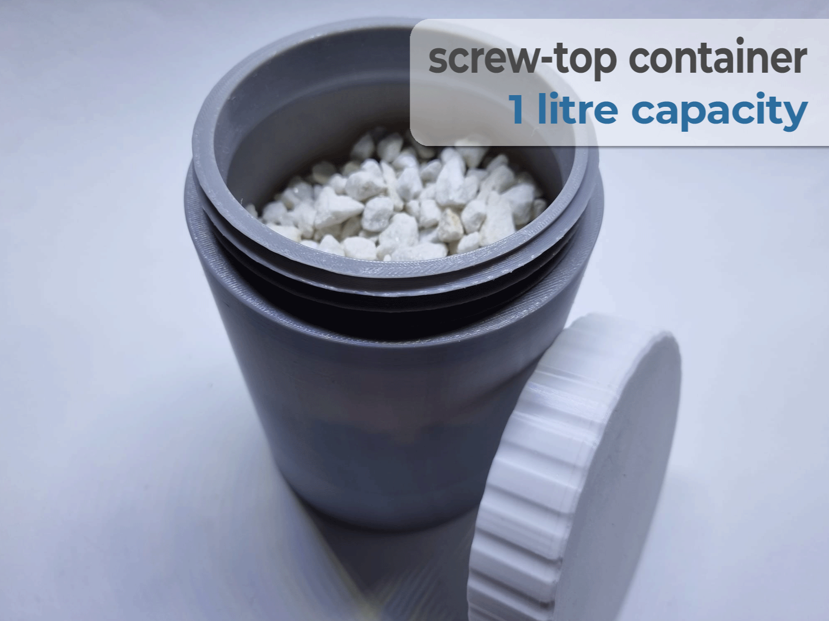 Dose mit Schraubverschluss 1 Liter