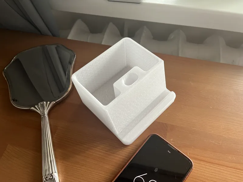 Hand Mirror and Phone Stand 