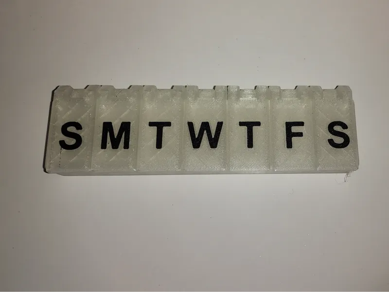 Boxes for pills