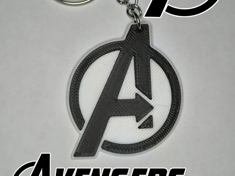 Llavero Avengers Logo