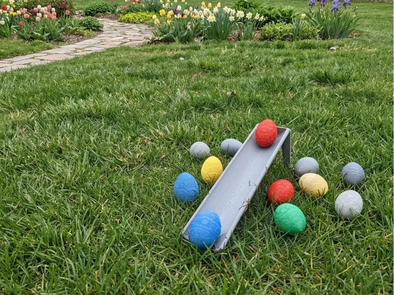 Easter Egg Roller Game & Egg