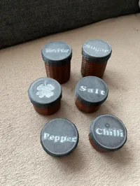 Boîte à épices/sel/poivre/café/sucre pour le camping — photo 2