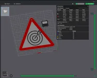 slightly optimized, 0.2mm layer, 2 walls, 15% infill