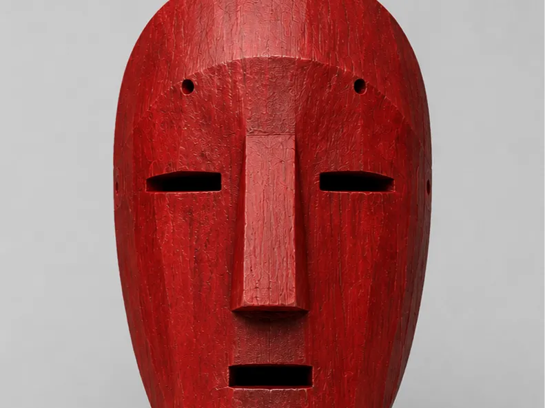Minimalist Careto Mask– Portuguese Folklore Series