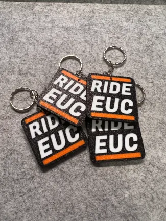 RIDE EUC Keychain