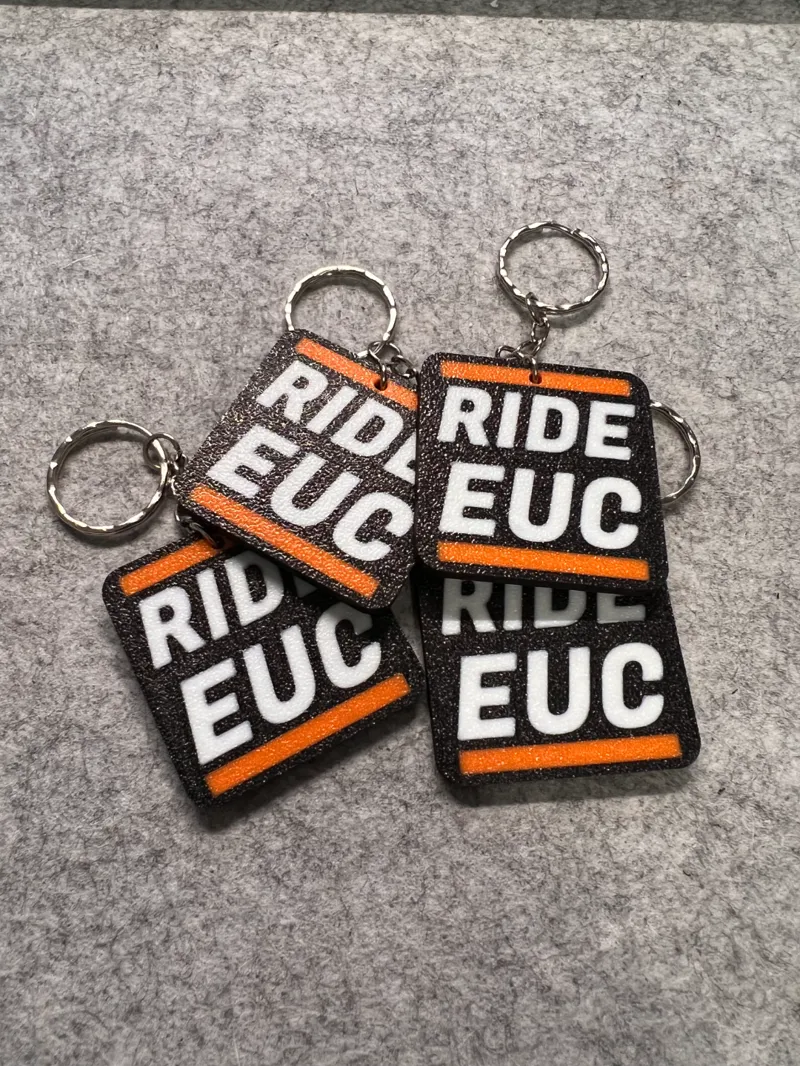 RIDE EUC Keychain