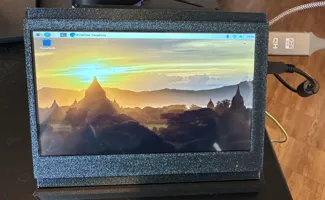 Modular Raspberry Pi 4 Touchscreen Mount