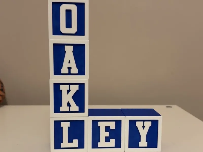 oakley name cubes