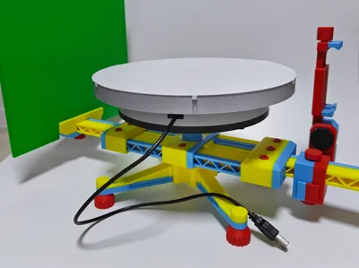 Electric Rotating Turntable Kit for 360° Photography Platform