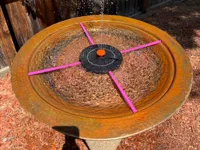 Stabilisateur de fontaine solaire pour bain d'oiseaux — photo 2