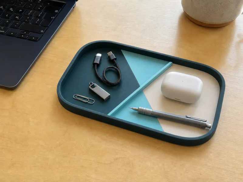 Crosscurrent Desk Tray - Airpods, Jewelry, Keys