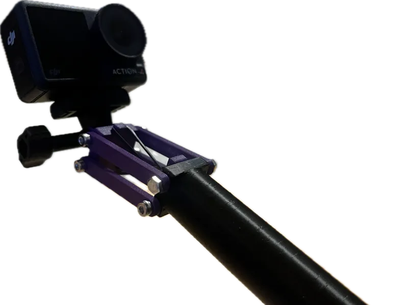Action camera gimbal