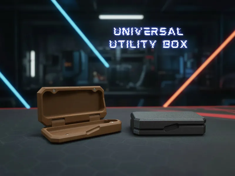 Universal Magnetic Storage Box & Organizer 