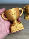 #1 TEACHER TROPHY