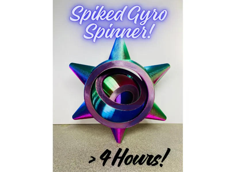 JUMBO Spiked Gyro Spinner!
