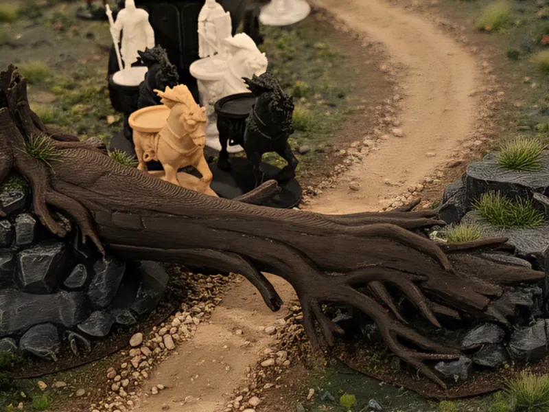 RPG Ambush Terrain: Fallen Tree
