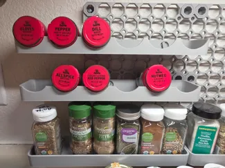 Multiboard Spice Rack for short containers