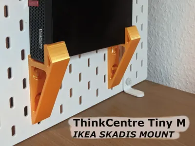 Lenovo ThinkCentre M Tiny IKEA Skadis Mount