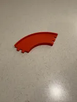 90-degree curved left mainline model toy car track