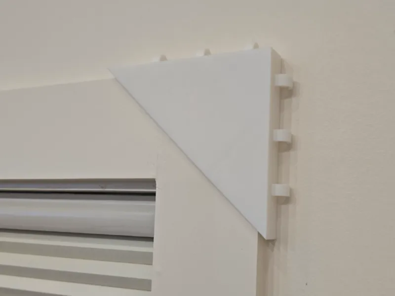 No-Drill Interior Window Trim Light Mount