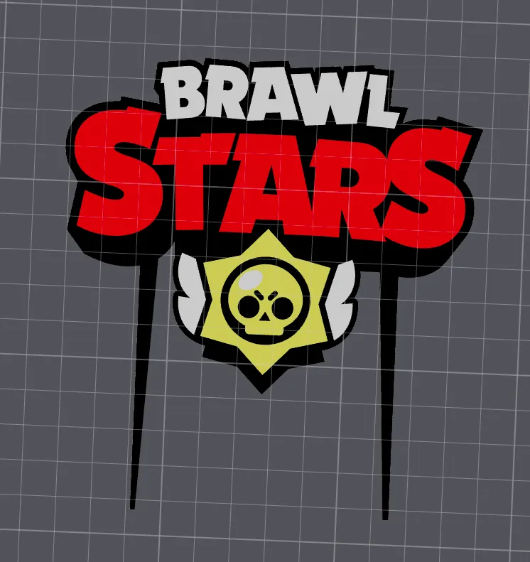 Brawl Stars Cake Topper by NeoTrace MakerWorld: Download Free 3D Models for Brawl Stars Cake Topper Printable Free