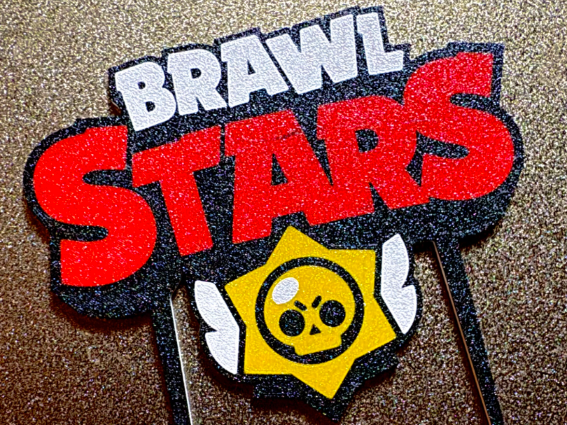 Brawl Stars Cake Topper