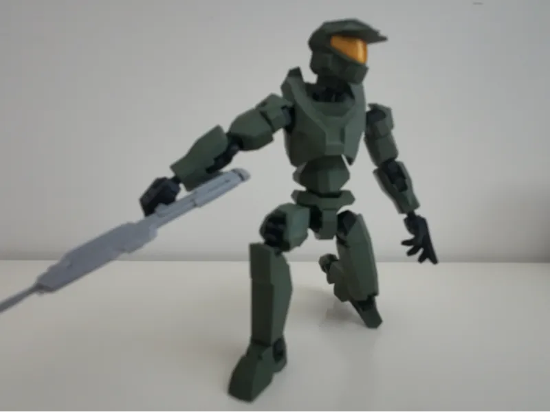 Dummy 13 Master Chief with TPU joints