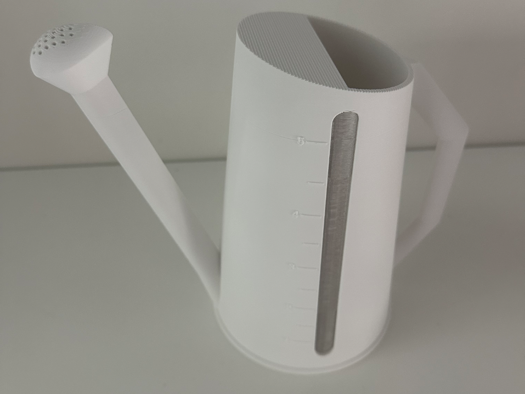 Rose Watering Can With Transparent Window