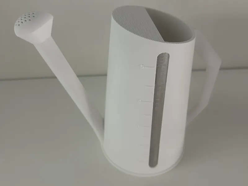 Rose Watering Can With Transparent Window