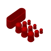 Monocolor ghosts - 0.12mm layer, 2 walls, 25% infill