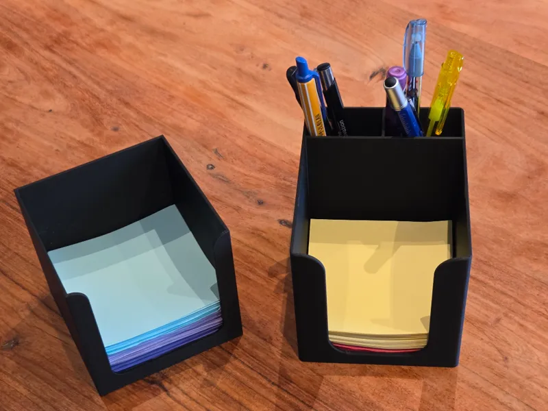 Desktop Organizer // Post it Stand
