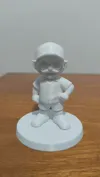 Mascote Coritiba V2 BRANCO - 0.2mm layer, 2 walls, 5% infill