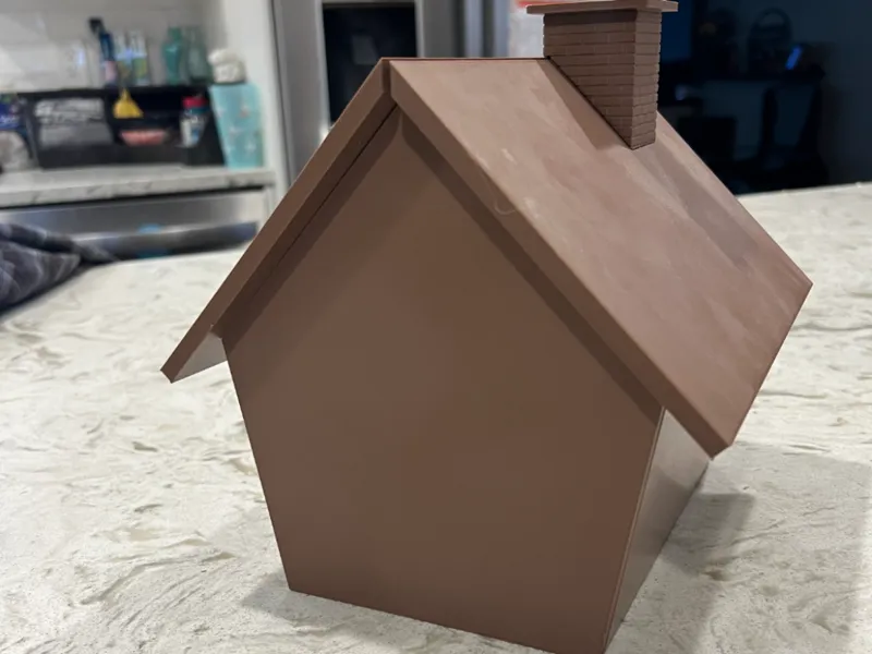 Reusable Gingerbread House w/ sliding dovetails