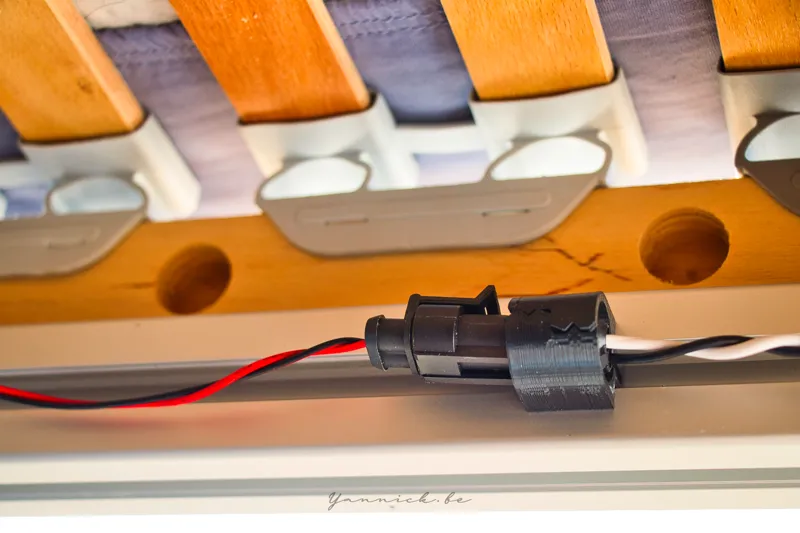 Cableclip 4040 Aluminium profile