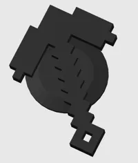 Charm pioche Minecraft pour sabots — photo 2