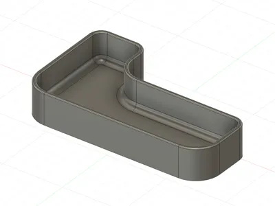 Drip tray for LG front loader washing machine