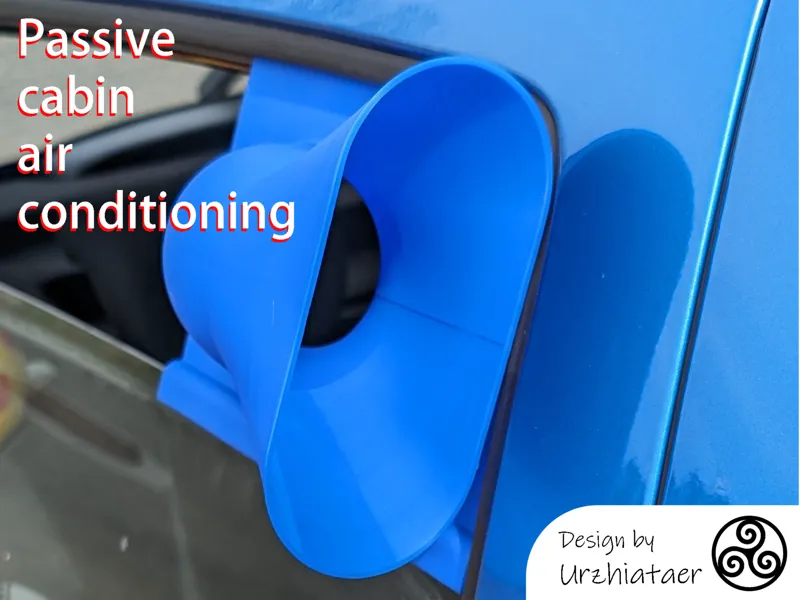 Passive cabin air conditioning
