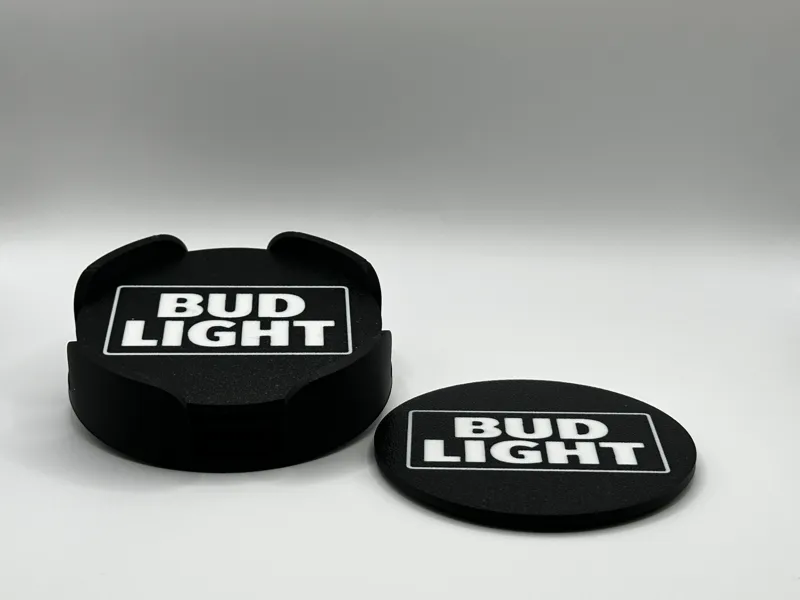 Bud Light Coaster Set