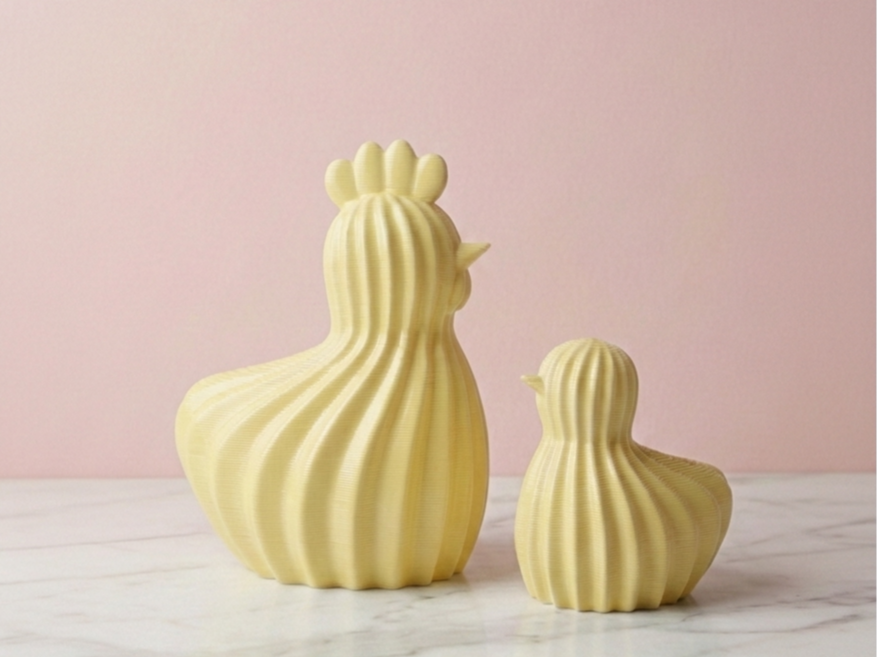 Chicken Family (Easter/spring decoration)