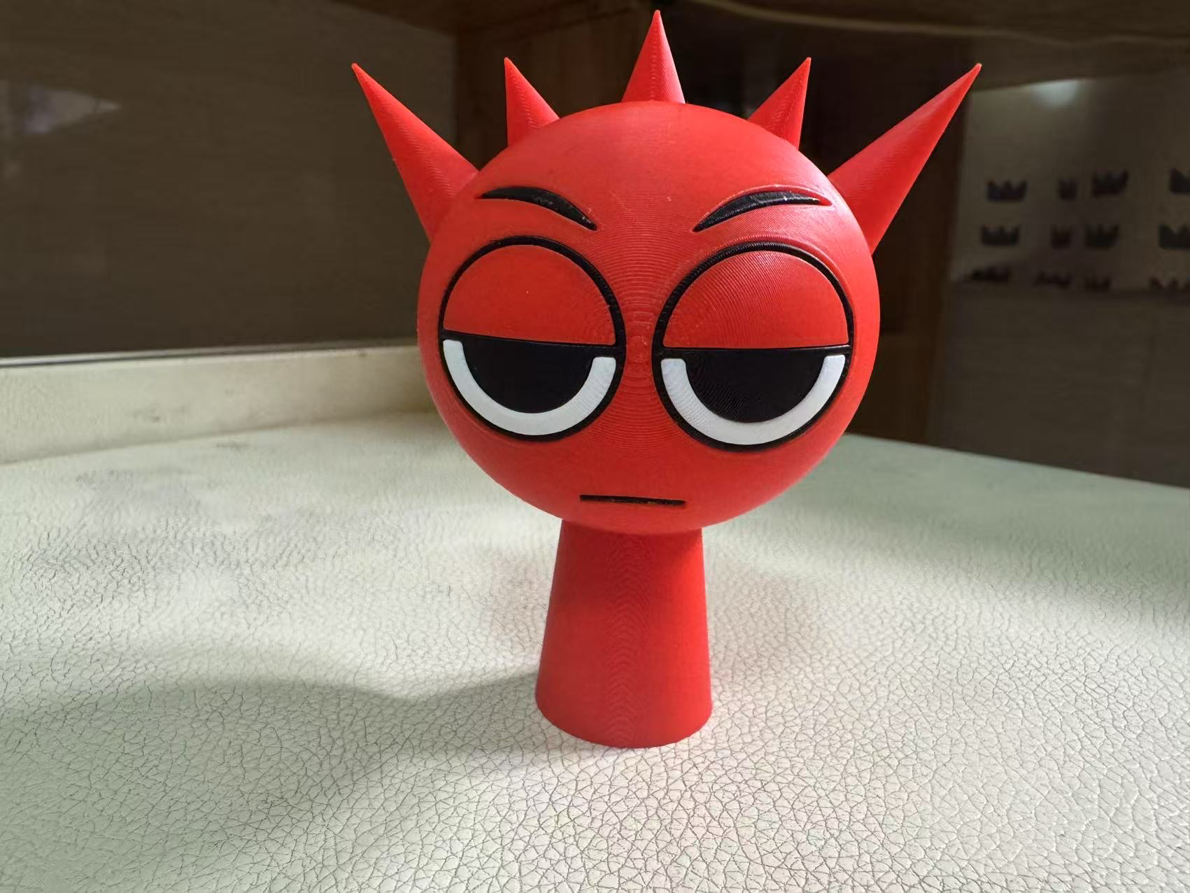 Miniatura 1 do modelo 3D 节奏盒子（Sprunki）游戏3D人物“瑞迪Raddy”（单色分盘打印拼装，不需要ams多色打印）