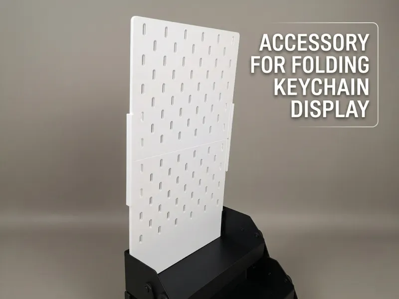 Pegboard Upgrade for RK Keychain Display System