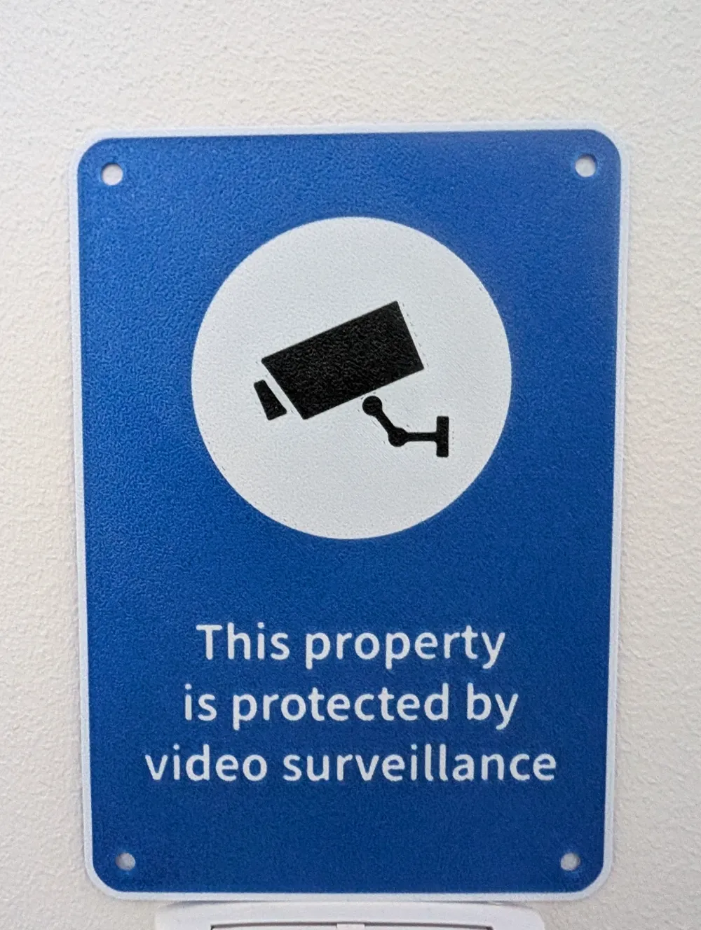 Surveillance video camera sign by tommi - MakerWorld