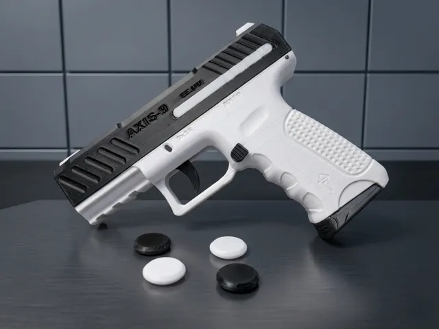 LANZA DISCOS GUN