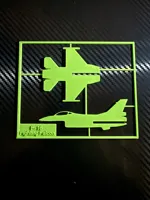 Maquette carte F-16 Fighting Falcon — photo 4