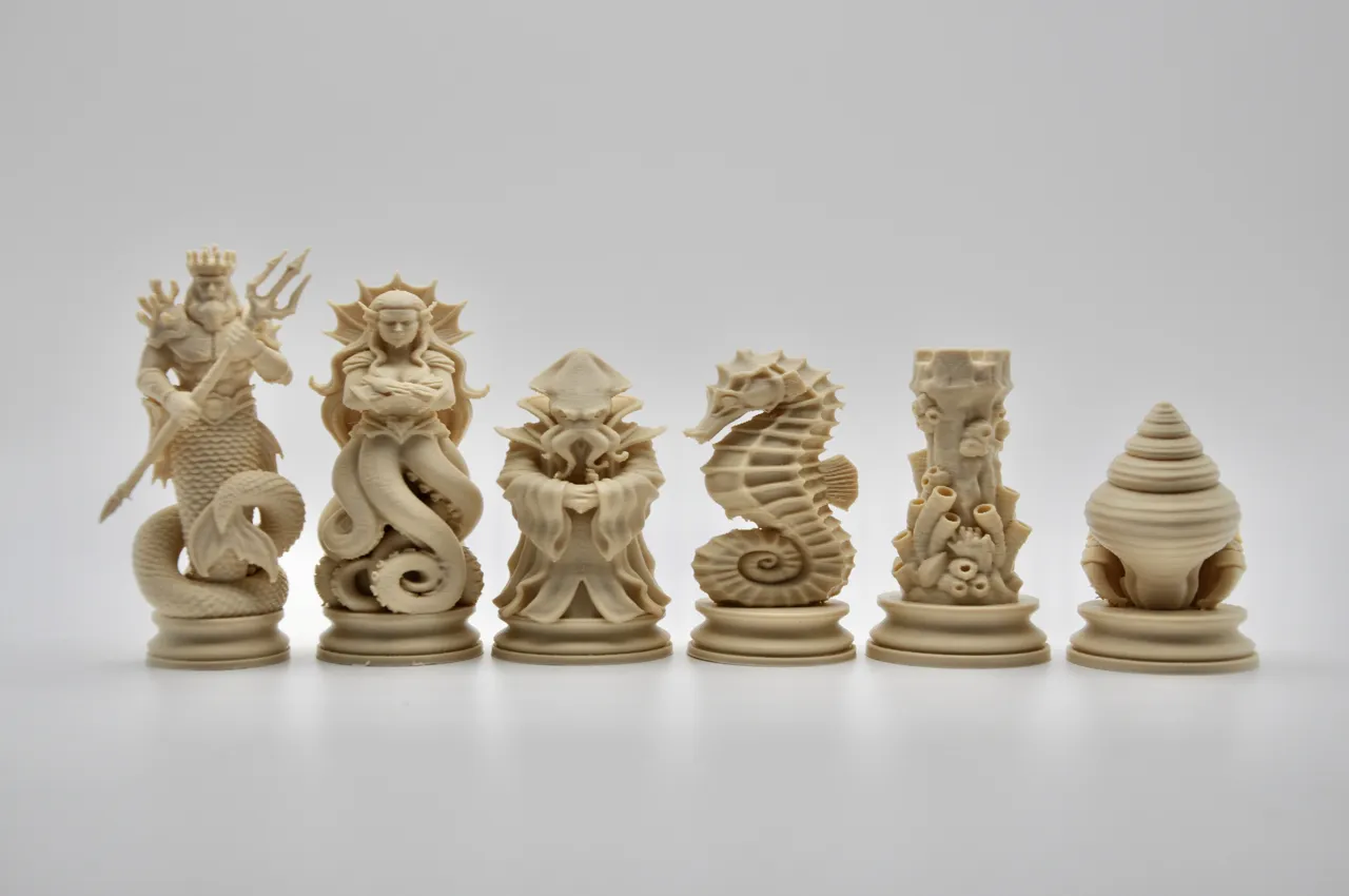 Deep Sea Chess Set view 2