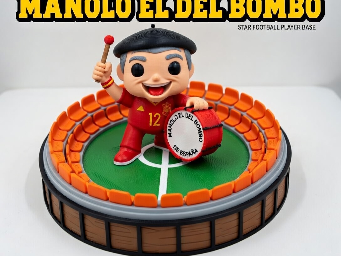 MANOLO EL DEL BOMBO - FIGURA HOMENAJE
